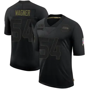 Men's Nike Bobby Wagner White Seattle Seahawks Game Jersey