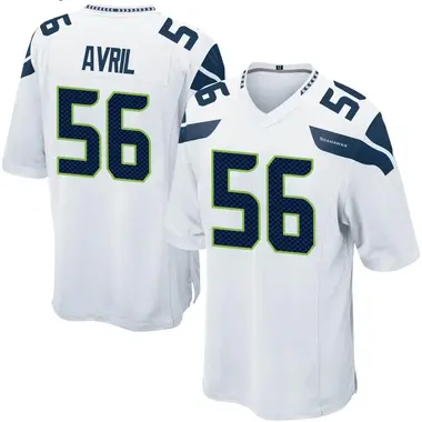 Cliff Avril Signed Seahawks 35x43 Custom Frmd Jersey/JSA Pro Bowl