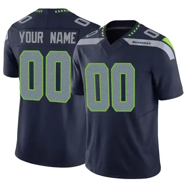 Custom Green Seahawks Jersey B6C01584