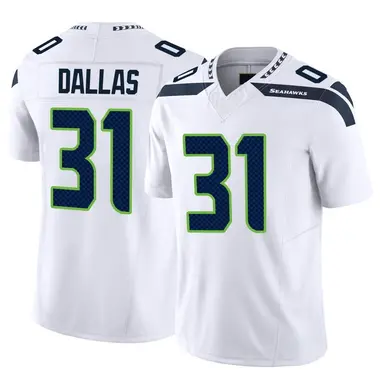 Seattle Seahawks Deejay Dallas 31 2021 Nfl Golden Brandedition Black Jersey  Gift For Seahawks Fans - Bluefink