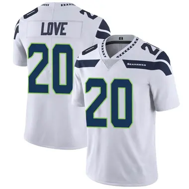 Women's Nike Julian Love College Navy Seattle Seahawks Game Player Jersey Size: Small