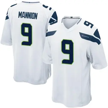 Men's Elite Seattle Seahawks NO.9 Sean Mannion Team Color Vapor Untouchable  Jersey - Navy