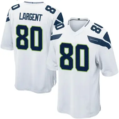 Men's Limited Seattle Seahawks NO.80 Steve Largent Color Rush Neon Jersey -  Green