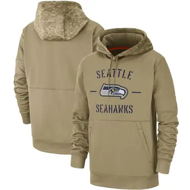 Seattle Seahawks Nike 2022 Salute To Service Therma Performance Pullover  Hoodie - Mens