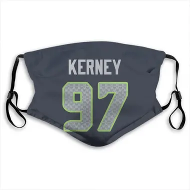 Limited Men's Patrick Kerney Grey Alternate Jersey - #97 Football Seattle  Seahawks 100th Season Vapor Untouchable Size 40/M