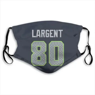 Limited Youth Steve Largent Silver Jersey #80 Football Seattle Seahawks  100th Season Inverted Legend Size S(10-12)