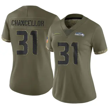 Kam Chancellor Seattle Seahawks Nike Color Rush Legend Jersey - Green