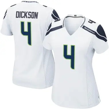 Limited Men's Ed Dickson Navy Blue Jersey - #84 Football Seattle Seahawks  Therma Long Sleeve Size 40/M