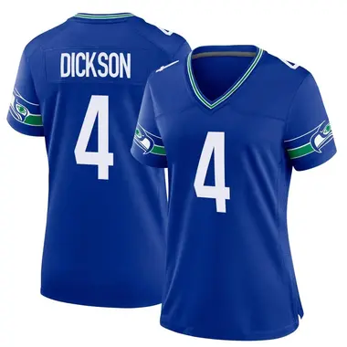 Limited Men's Michael Dickson Black Jersey - #4 Football Seattle