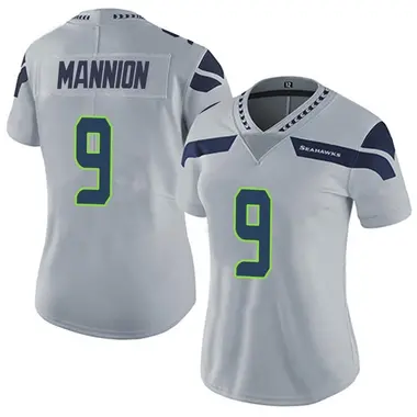 Men's Elite Seattle Seahawks NO.9 Sean Mannion Team Color Vapor Untouchable  Jersey - Navy