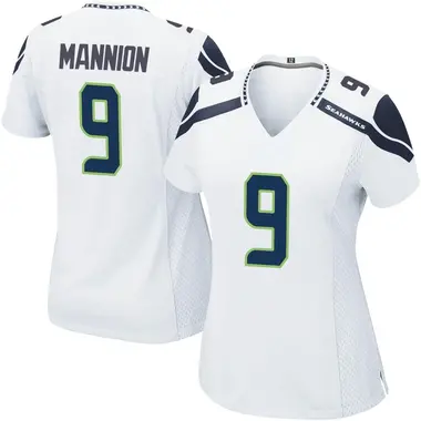 Men's Elite Seattle Seahawks NO.9 Sean Mannion Team Color Vapor Untouchable  Jersey - Navy