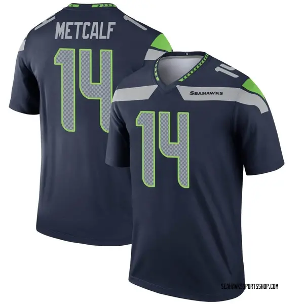 Jon Rhattigan Women's Nike Neon Green Seattle Seahawks Alternate Custom Game Jersey