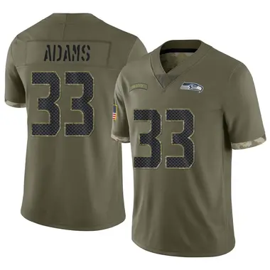 Men's Elite Seattle Seahawks NO.39 Tariq Woolen Alternate Vapor Untouchable  Jersey - Gray