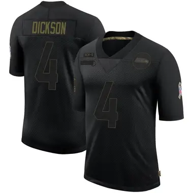 Limited Men's Michael Dickson Green Jersey - #4 Football Seattle Seahawks  100th Season Rush Vapor Untouchable Size 40/M